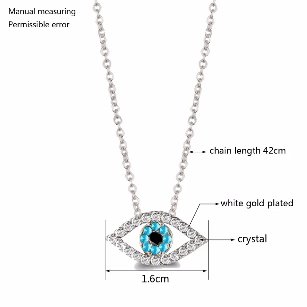 SINLEERY модное Очаровательное ожерелье на удачу, индейка, голубые сглаза, Синие стразы для глаз, колье, ожерелье для женщин, белое золото, цвет XL656 SSC