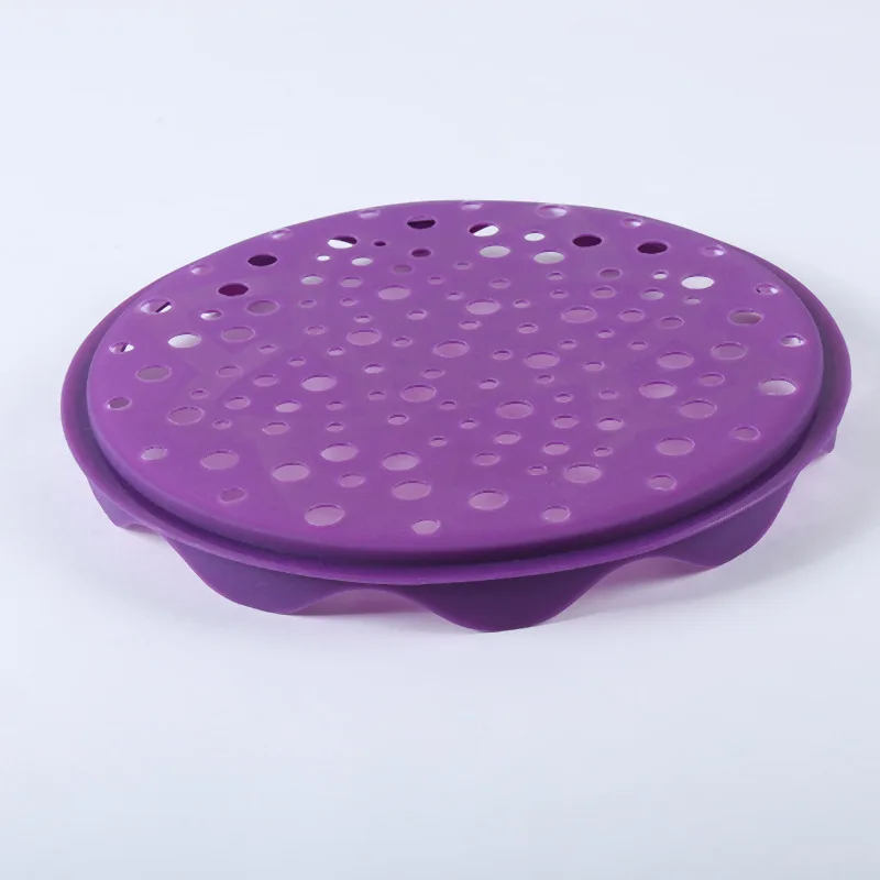 

DIY round crisps or French fries baking tools / Non-Stick Microwave oven dedicated Potato chips Silicone baking pan