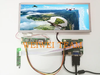 

LQ123K1LG03 LCD Panel VS-TY2662-V1 +VGA+2AV LCD controller Driver Board+12.3" 1280x480