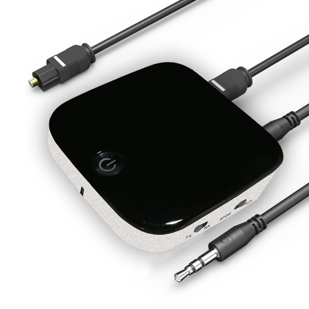 

Hot Bluetooth 5.0 Transmitter Receiver Wireless Audio Adapter Optical Toslink/SPDIF/3.5mm Stereo Output Support SBC RX ACC r29