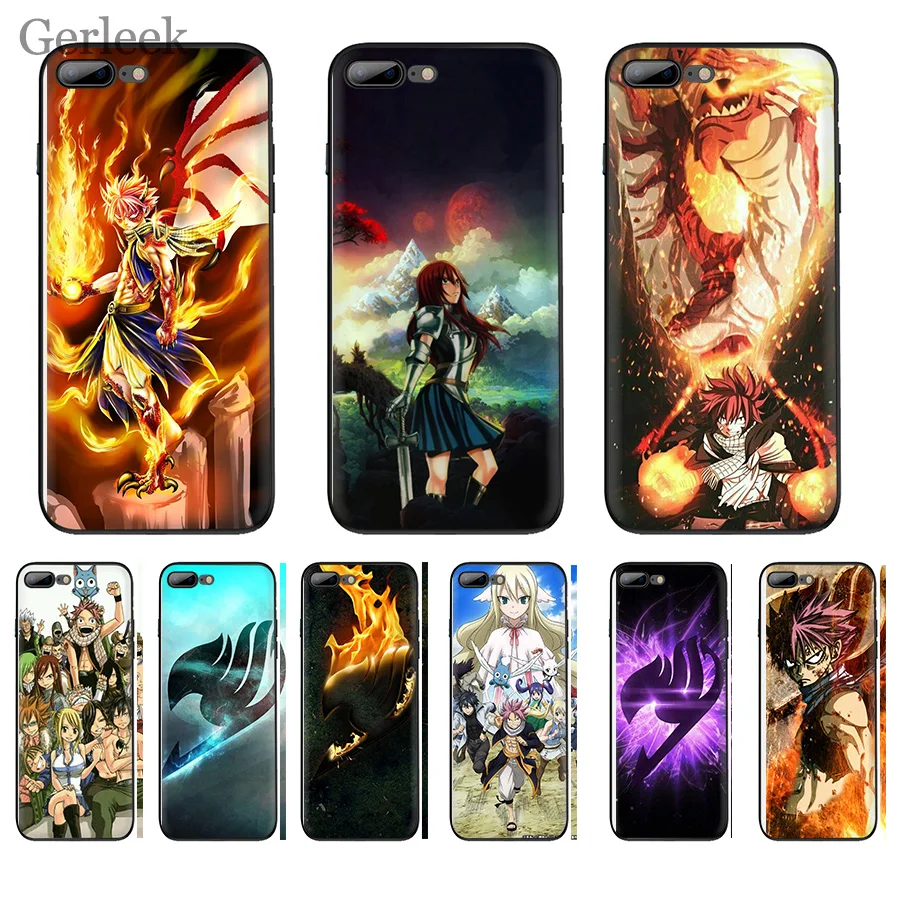 Чехол для телефона Fairy Tail Coque iPhone11 Pro Max 6 6S 5 5S SE XR X XS MAX 8 7 Plus | Мобильные телефоны и