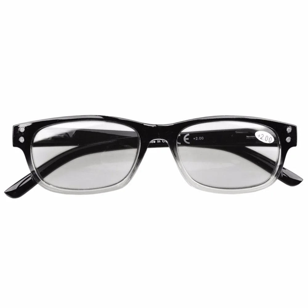 R019 серые линзы окуляр пружинные петли винтажные очки для чтения Защита от солнца+ 0,50-+ 4,00