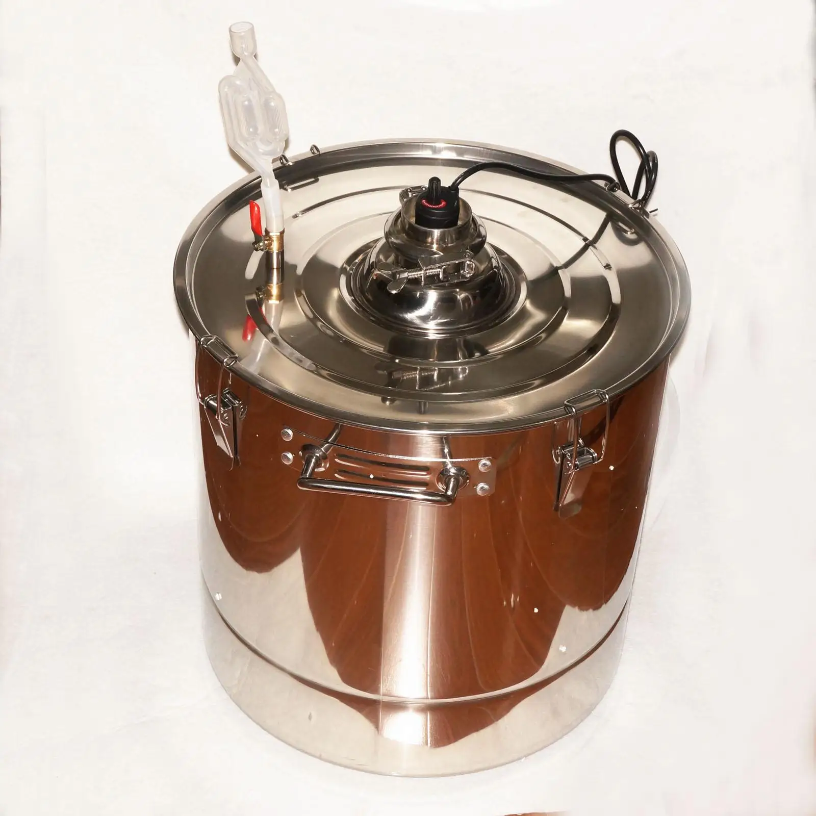 

45L 301 Stainless Steel Thermostatic Fermentation Barrel Home Brew Wine Beer