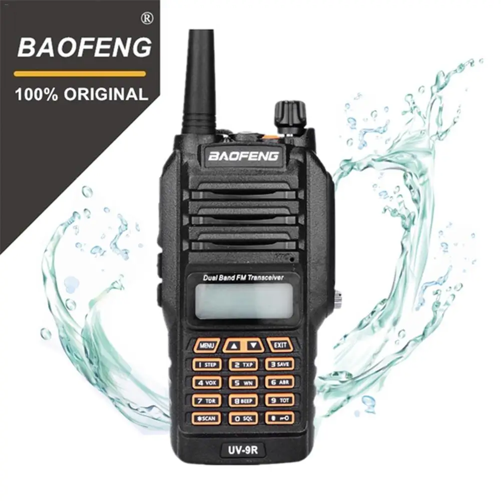 [] Baofeng UV-9R IP67 8 Вт дальняя рация 10 км Любительское радио двухдиапазонный UV9R IP67 портативный CB радио коммуникатор