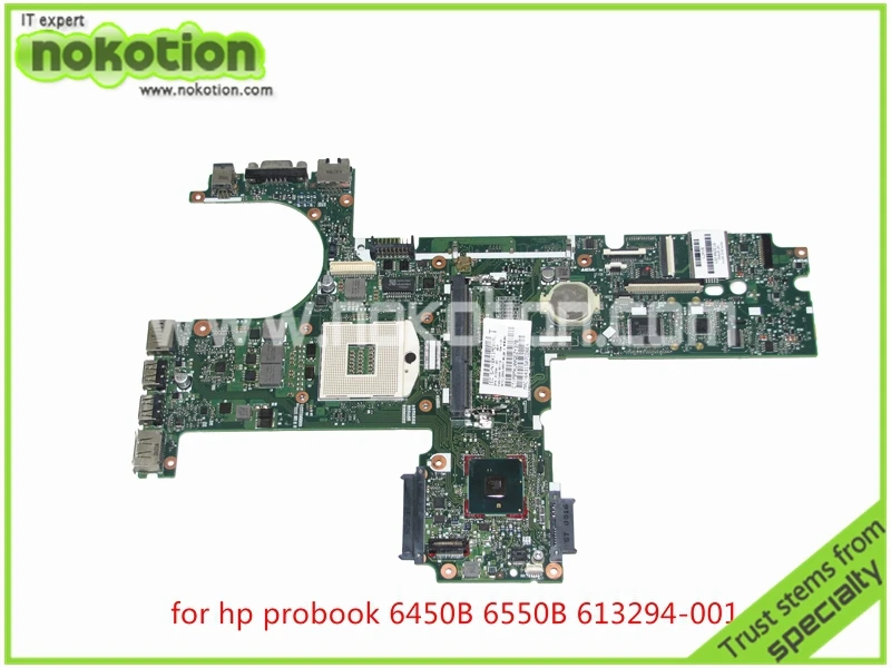 NOKOTION 613294-001 laptop Motherboard for HP probook 6450B 6550B HM57 HD graphics DDR3 mainboard NOKOTION 613294-001 laptop Motherboard for HP probook 6450B 6550B HM57 HD graphics DDR3 mainboard
