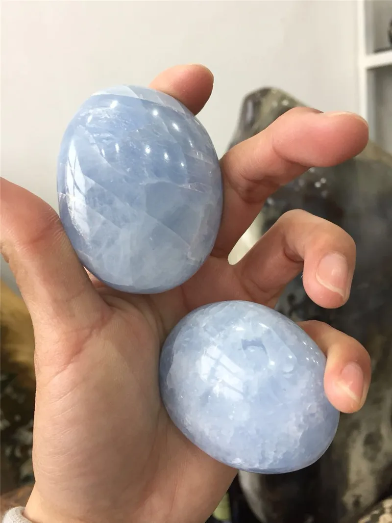 

5kg of natural blue celestine and septarium crystal hand stone reiki healing Madagascar gemstone tumble stone as gift