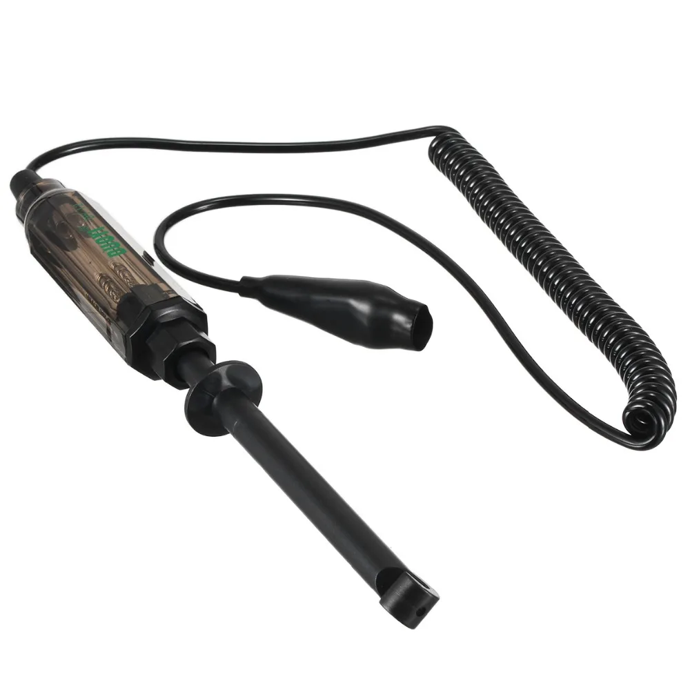 

MAYITR Car Truck Electrical Circuit Tester Repair Tool Voltage DC 6V/12V/24V Hook Probe Light Test Pencil Diagnostic Tools