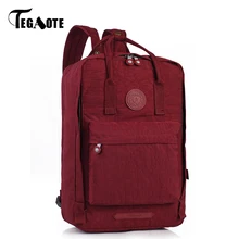TEGAOTE мужской рюкзак, сумка Mochila Masculina, мужские школьные рюкзаки на плечо для подростков, нейлоновая водонепроницаемая сумка, Sac A Dos