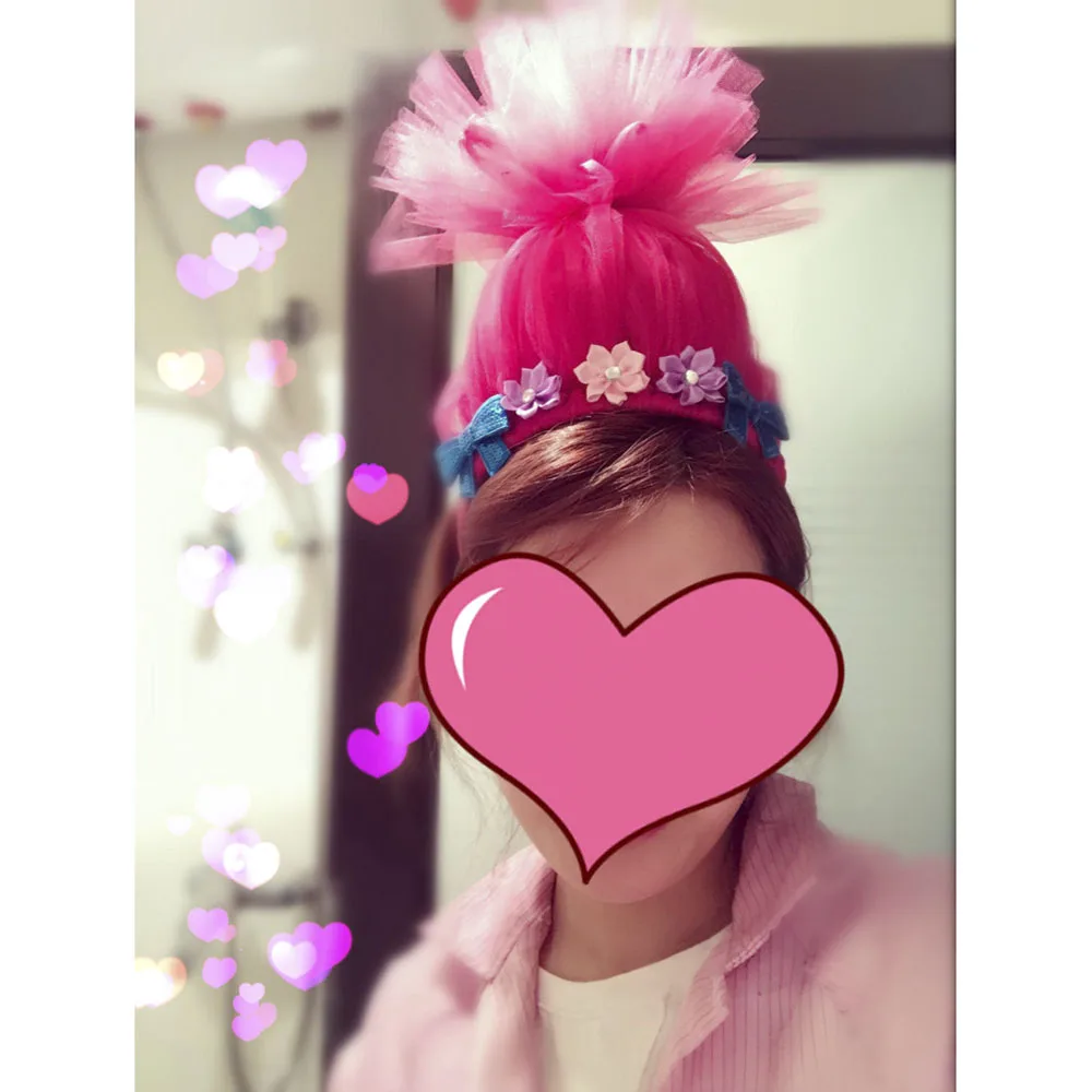 Troll Sparkly Princess Tutu Gaun Terinspirasi Handmade Anak Lutut