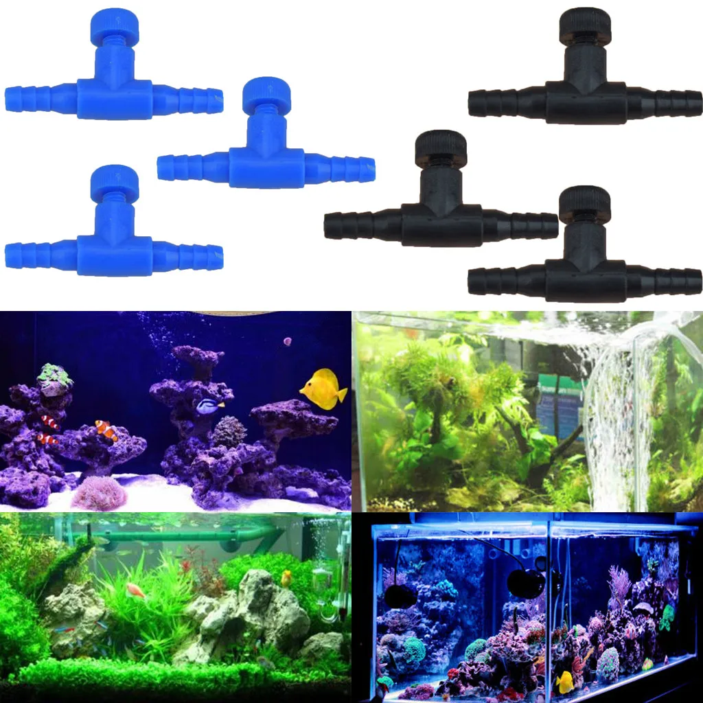 

Aquarium Airline Regulator Pump Air Line Tube Flow Control Valve For Fish Tank Tools regulating oxygen from air pumps Drop Ship