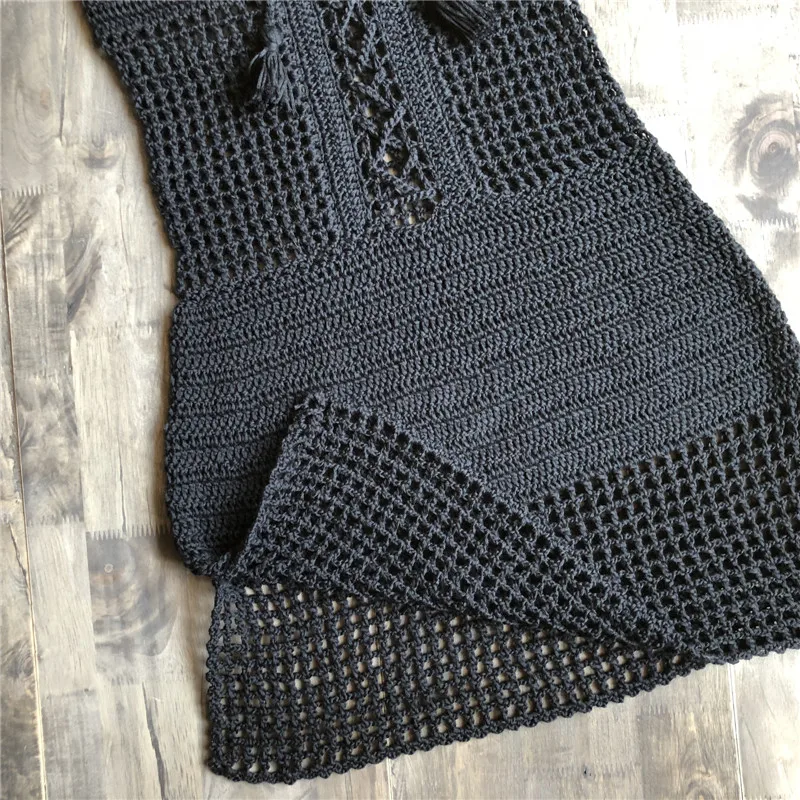 conjuntos de biquíni crochê estilo bohemia fora