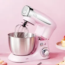 Электрический миксер, Кухонный комбайн, тестомесильная машина 1000 Вт, Миксер для яиц и тортов, кухонный миксер, миксер для приготовления пищи