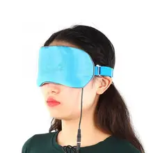 USB нагревающая распаривающая маска для сна Горячая сжимающая крышка теней для глаз Спящая повязка на глаза
