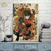 Traditional Japan Samurai Modern Wall Art Print Pop Art Posters and Prints Scroll Canvas Painting Wall Pictures for Living Room ► Photo 3/6