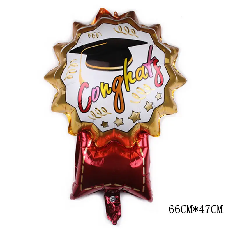 1 шт. поздравления Grad воздушные шары выпускные Globos обратно в школьное расписание День рождения украшения Дети
