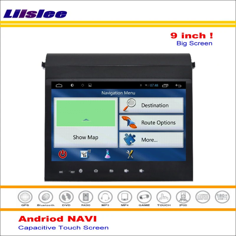 Liislee автомобильный Android gps Nav навигационная система для Toyota Alphard 2012~ Радио Стерео Аудио Видео Мультимедиа(без DVD плеера