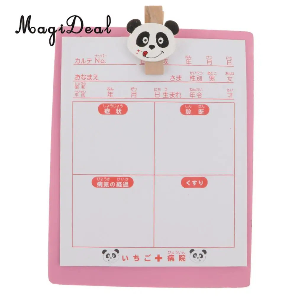 30PCS Wooden Medical Kits Box Tools Tablets Carry Case Doctor Nurse Pretend Role Playing Set Kids Educational Toy