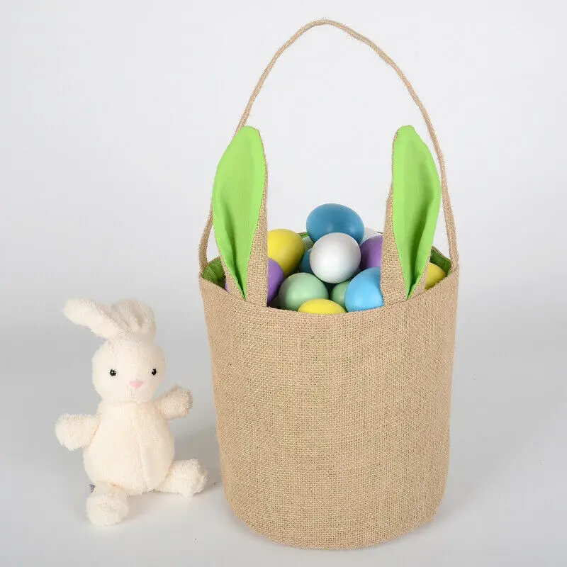 Мультфильм Пасхальный кролик яйцо охотничьи сумки кролик подарок угощение сумка Корзина вечерние сумки для детей