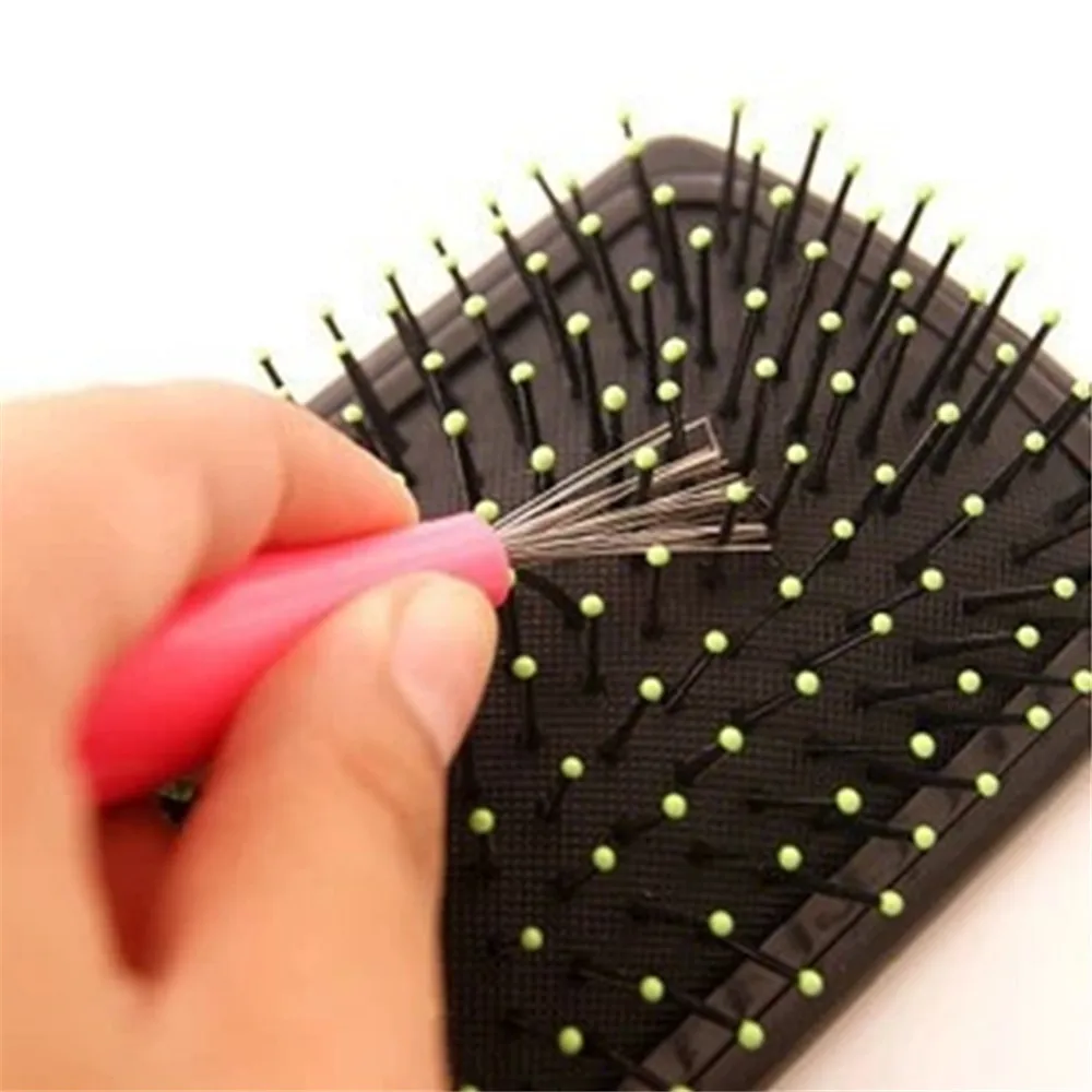 Women Necessory Comb Hair Cleaner Brush Cleaning Remover Embedded