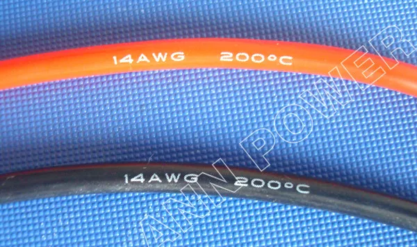 14 AWG SR провода 14AWG силиконовый провод 14# Силикагель провода AWG14 высокая температура луженая медь кабель