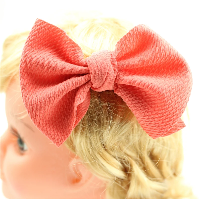 

Big Bow Girls Hair Clip Children Fabic Bow Knot Hairpin Kids Bow for Hair Messy Bow Hair Clips Bows with Alligator Clip