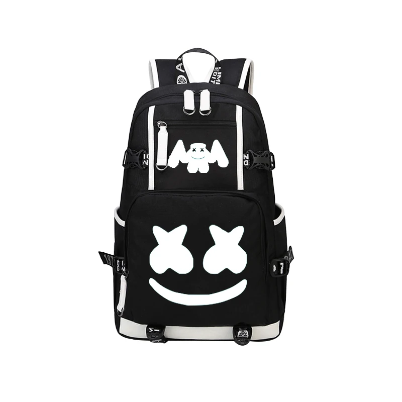Marshmellw рюкзак DJ Светящийся рюкзак для подростков студенческие школьные сумки с Usb зарядкой мужские женские дорожные сумки для ноутбука Rucks - Цвет: CG5155