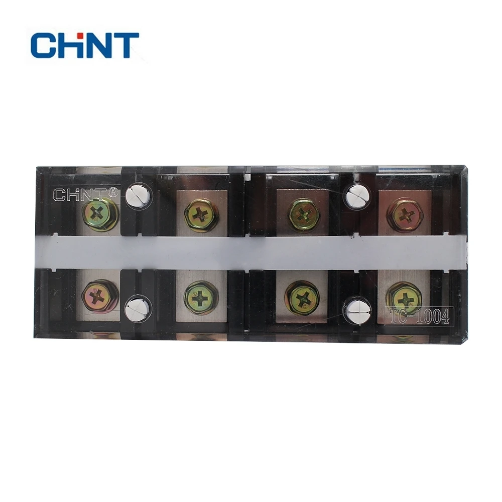 CHNT медный TC 1004 стационарный высокотоковый клеммный блок 4P 100A 4 разрядный поп