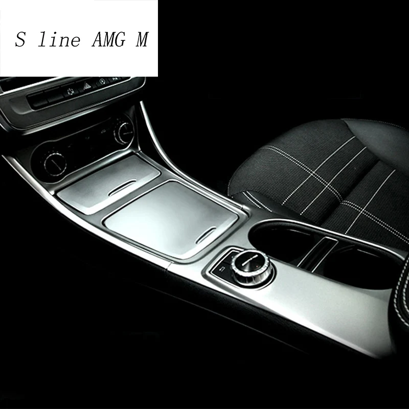 

Car Styling Air Knob Center Console Gear Panel Auto Gears Stickers Covers Trim For Mercedes Benz A GLA CLA Class W176 X156 C117