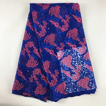

Navy Blue Lace Fabric For Party 051 High Quality Wedding Lace Fabric African Tulle Lace Fabric