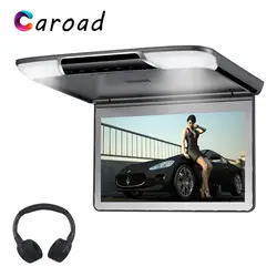 Caroad 11,6 дюймов Автомобильный откидной потолочный монитор на крышу с полным экраном 1920*1080 MP5 плеер HDMI USB SD ИК fm-передатчик
