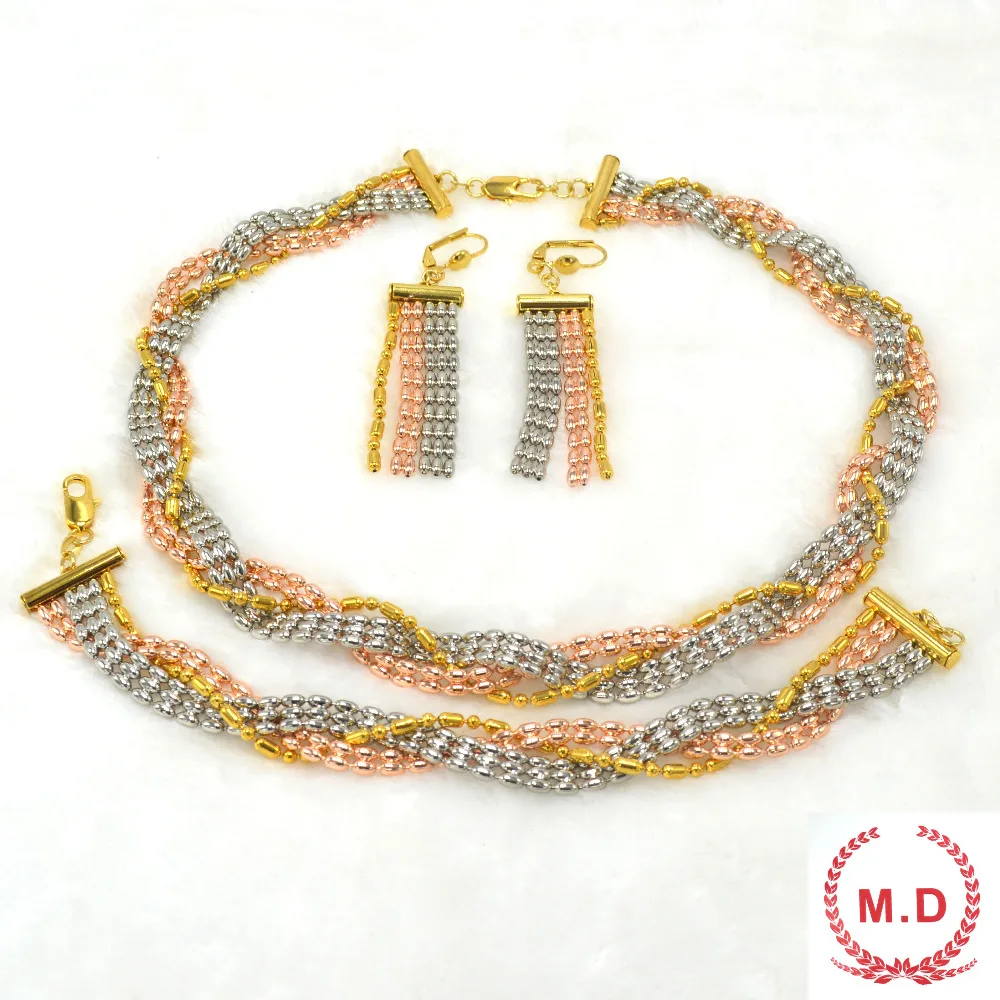 M.D Shop Jewelry Set For Women Wholesale "ITALY 750 "Fashion Jewelry