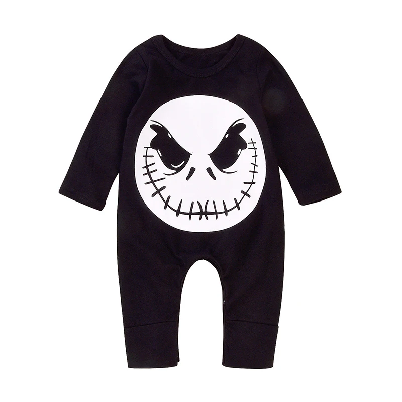 

2017 Halloween Newborn Infant Baby Boys Girls Cotton Romper Jumpsuit Playsuit Clothes Outfit