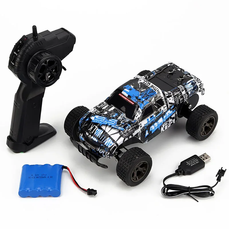 

RC Car 2.4G 4CH 1:18 Driving Cars Drive Bigfoot Car Remote Control Cars Model OffRoad Vehicle Toy rc drift toys for children