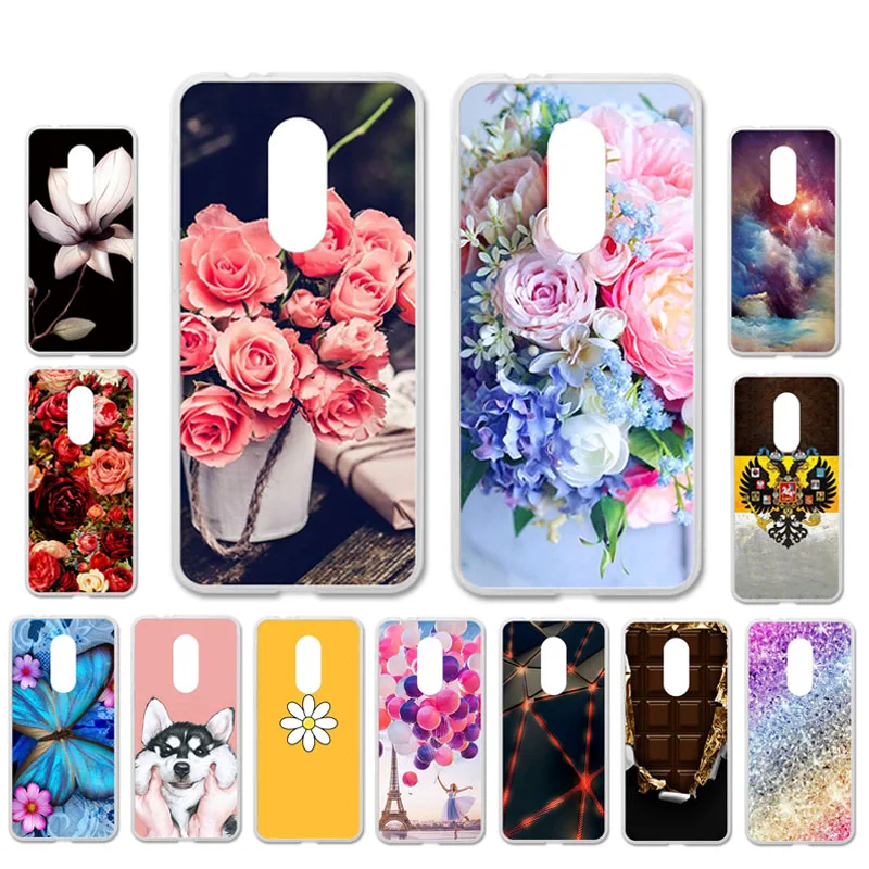 

Ojeleye DIY Patterned Silicon Case For Vodafone Smart N9 Lite Case Soft TPU Cartoon Phone Cover For Vodafone N9 Covers Bags