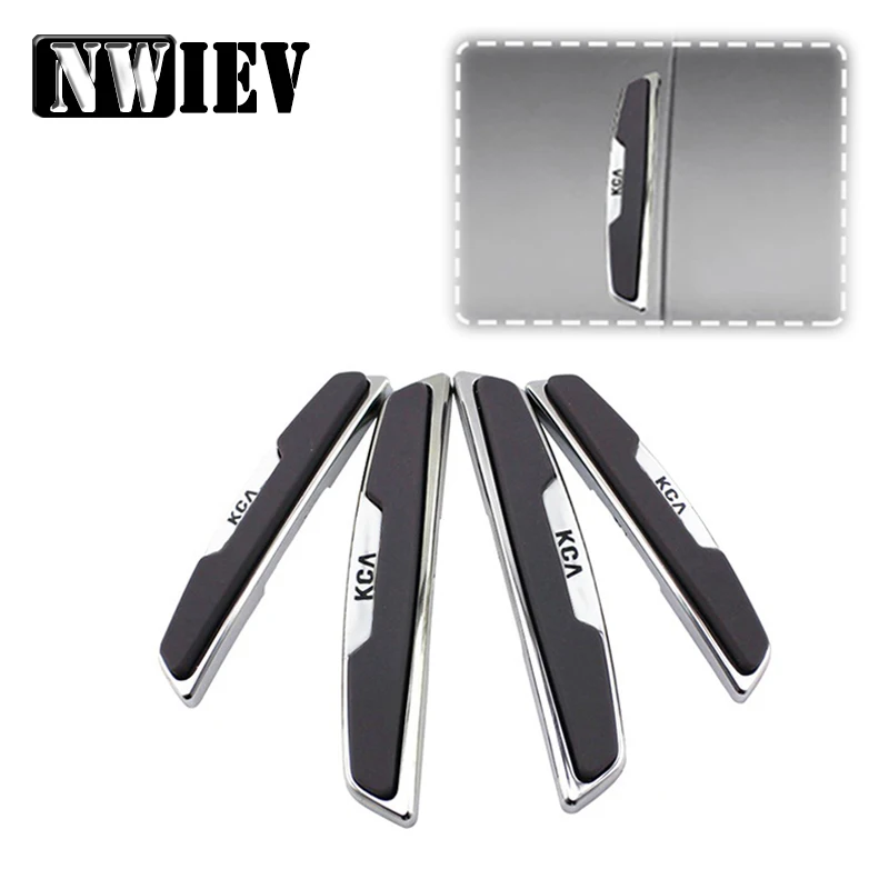 

NWIEV 4pcs Car Styling Door Protective Stickers crashproof For Chevrolet Cruze Jeep Lada granta vesta Mercedes Benz Accessories