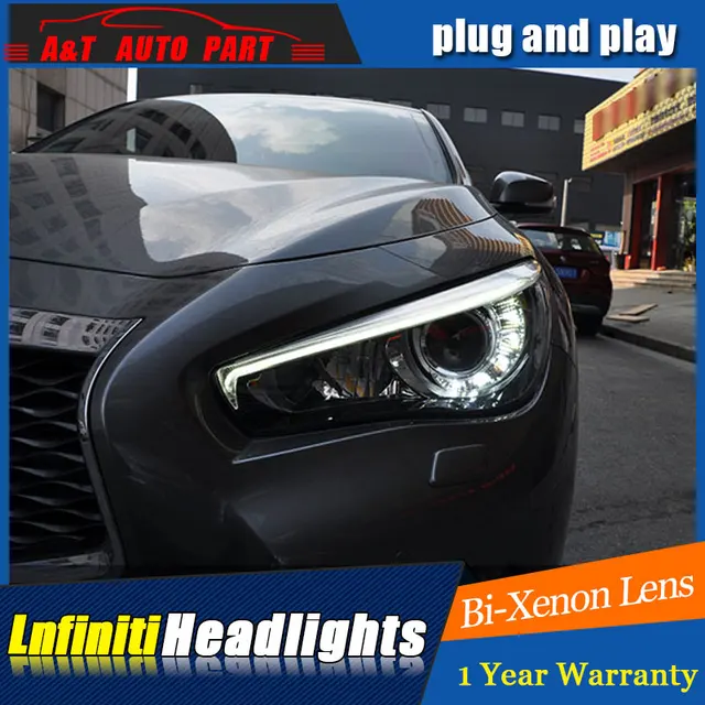Auto part Style LED Head Lamp for Infiniti Q50 led headlights 2014 2018