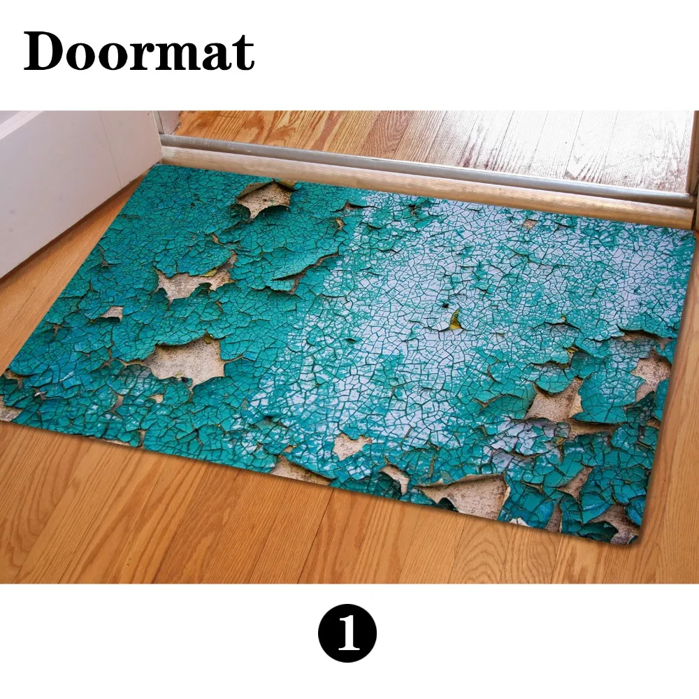 Нескользящий напольный коврик с геометрическим принтом 40 х60 см|carpet protection mat|carpet