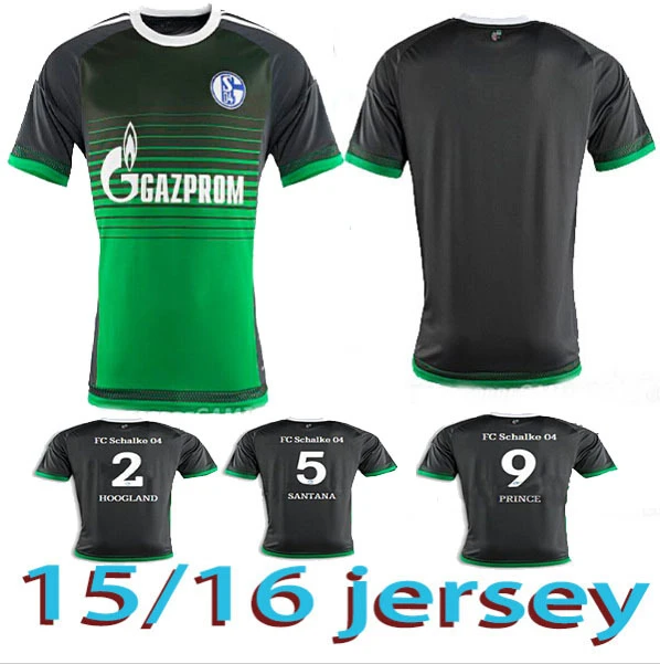 green and black soccer jersey