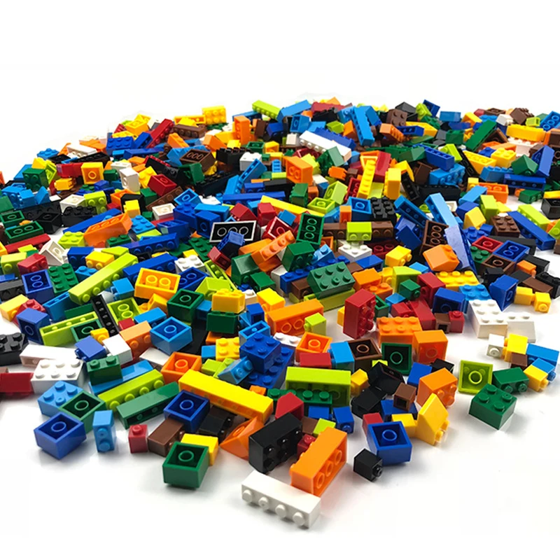 

1000PCS Building Blocks Legoings City DIY Creative Bricks Bulk Model Figures Educational Kids Toys Compatible All Brands