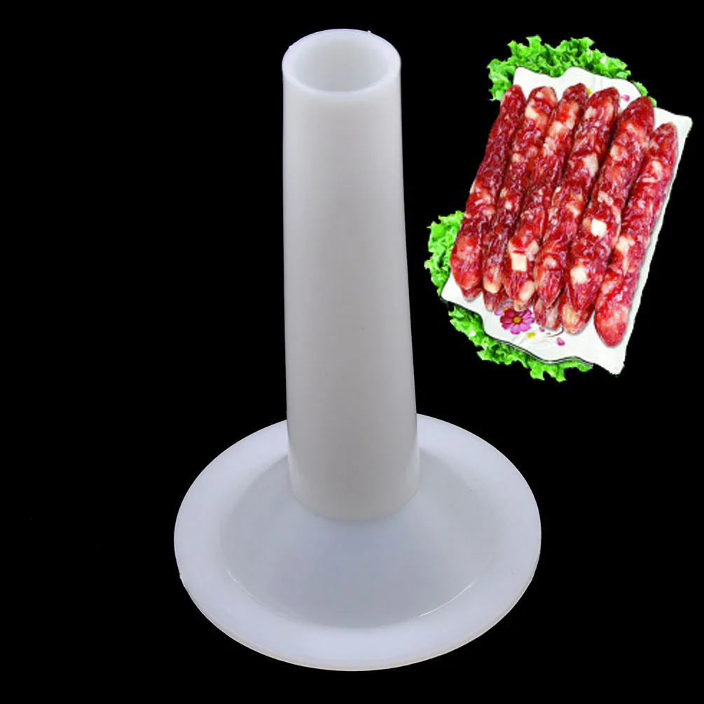

1 Pc Sausage Making Funnel Stuffer Filler Maker Tube Manual for 10 Size Meat