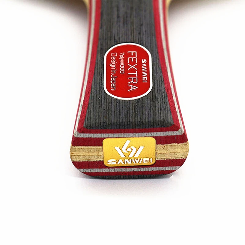 SANWEI FEXTRA 7 лезвие для настольного тенниса 7 слойная деревянная универсальная Японская Технология(stiga clipper CL структура) ракетка для Пинг-Понга Летучая мышь весло