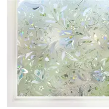 Funlife 60x200 см 3D оконная пленка для уединенности статическая виниловая наклейка на окно самоклеящаяся оконная Тонирующая пленка анти УФ-стекло пленка