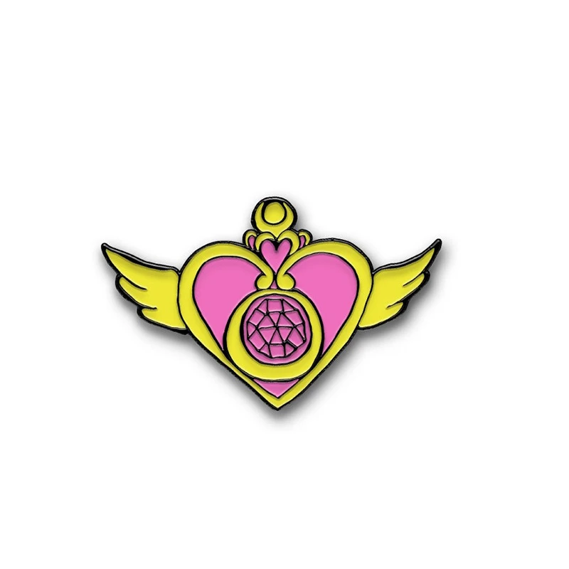 

Sailor Moon Crisis heart Enamel Pin