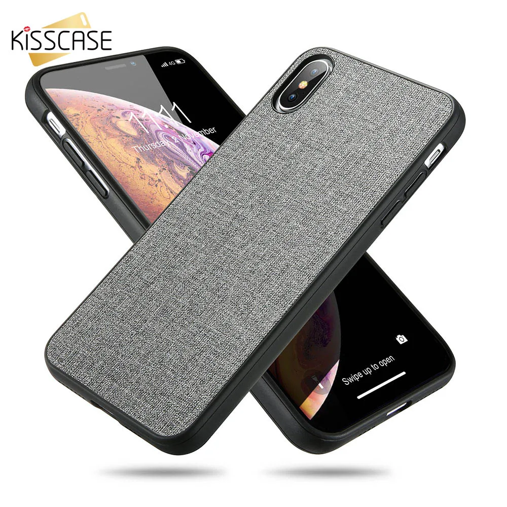 KISSCASE Ретро Классический тканевый чехол для Samsung Galaxy A70 A50 A30 A40 A60 2018 J4 Plus Capinha |