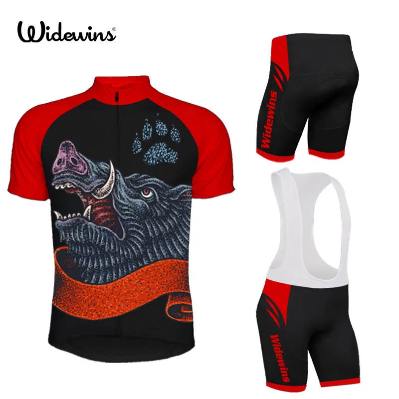 wild boar Breathable Pro Cycling Jersey Summer Racing Bicycle Clothing ...