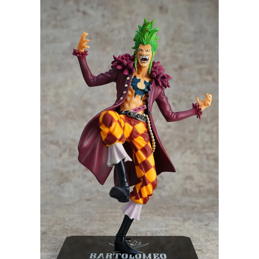 XINDUPLAN One Piece Anime Bartolomeo Bariyer POP Yeni Dünya Eylem Rakam Oyuncaklar Juguete Onepiece 20 cm PVC Kid Toplamak Modeli 0527
