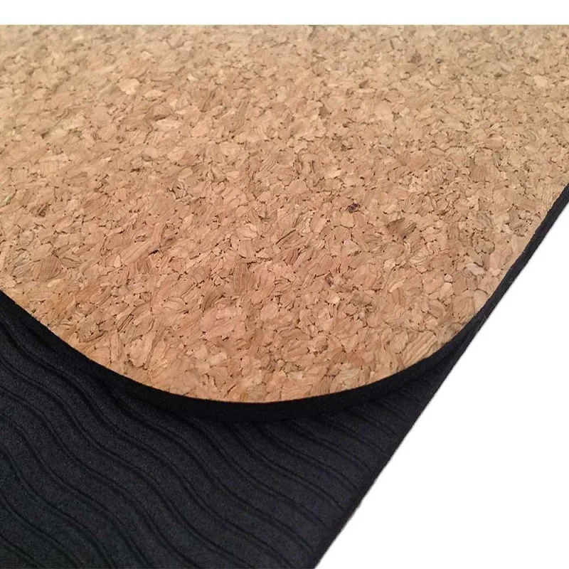 Non-slip TPE+Cork Yoga Mats For Fitness Natural Pilates Gymnastics Mats Sport Mat Yoga Exercise Pads Massage Mat 3MM/5MM/6MM/8MM