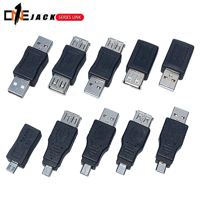 

30PCS Full Set USB connector male to female Micro OTG MINI OTG adapter sells in bulk micro usb connector