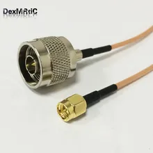 6 дюймов RG316 SMA штекер N штекер M/M удлинитель коаксиального кабеля кабель перемычки rf внешняя антенна 15 см
