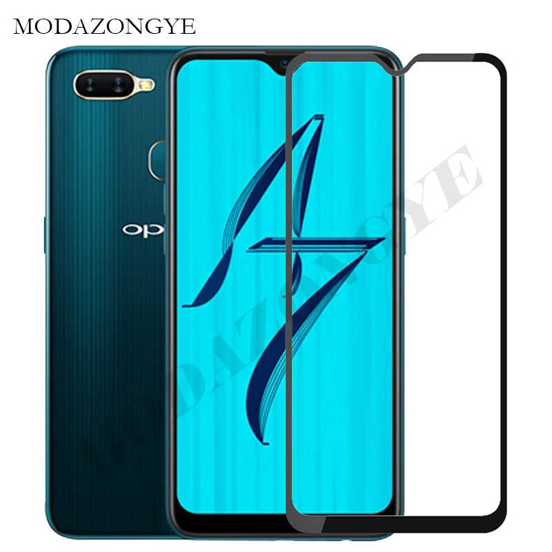 

Tempered Glass OPPO AX7 Screen Protector OPPO AX7 Screen Protector For OPPO AX7 AX 7 CPH1901 CPH 1901 Full Cover